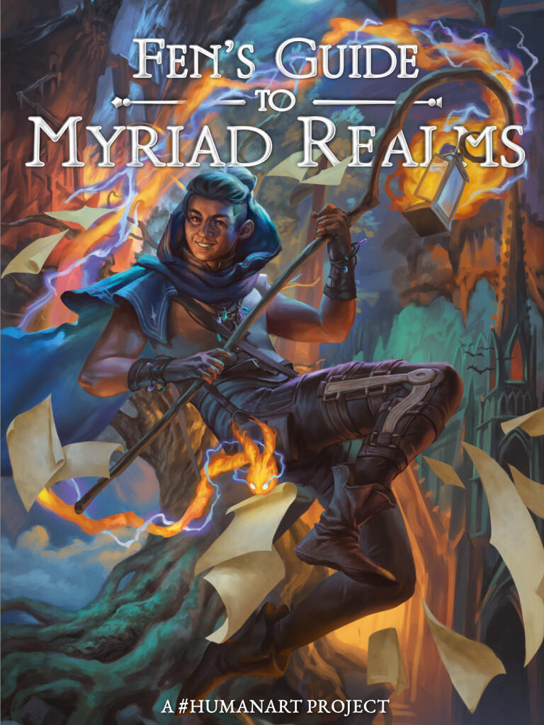 Fen's Guide to Myriad Realms a #humanart project 2025